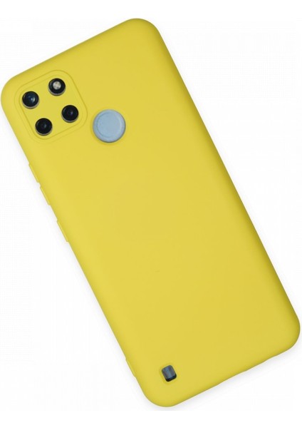 Realme C21Y Kılıf Lansman Içi Kadife Kamera Korumalı Nano Silikon fiyatları