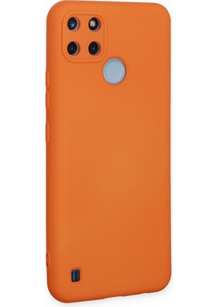 Realme C21Y Kılıf Lansman Içi Kadife Kamera Korumalı Nano Silikon modelleri