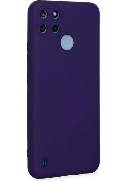 Realme C21Y Kılıf Lansman Içi Kadife Kamera Korumalı Nano Silikon modelleri