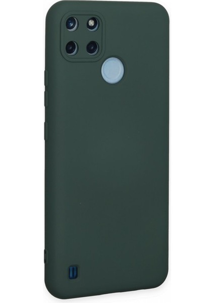 Realme C21Y Kılıf Lansman Içi Kadife Kamera Korumalı Nano Silikon modelleri