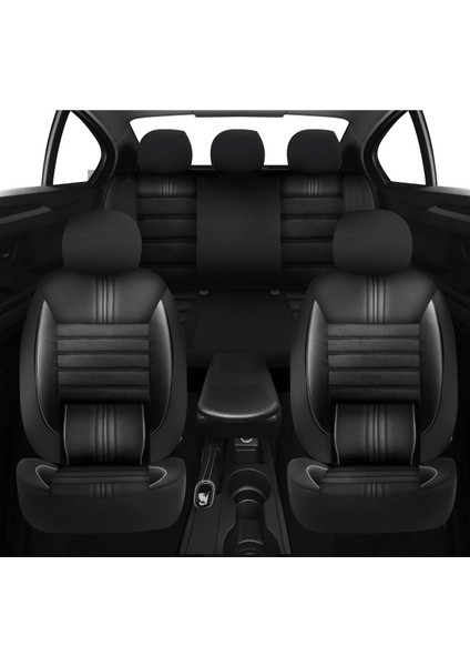 Hyundai Accent Era Uyumlu Koltuk Kılıfı Titan Serisi Deri - Siyah fiyatları