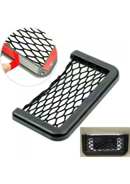 Araç Içi Fileli Pratik Göz Telefon Için Yapışkanlı Fileli Ceplik fırsatları