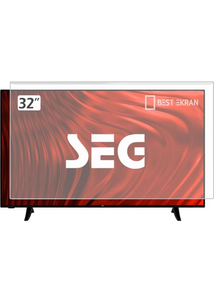 Seg 32SC5600 Tv Ekran Koruyucu - Seg 32" Inç Tv Ekran Koruyucu Camı