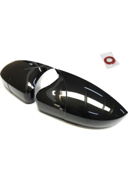 Vw Golf 7 7.5 Batman Yarasa Ayna Kapağı Piano Black Abs Plastik