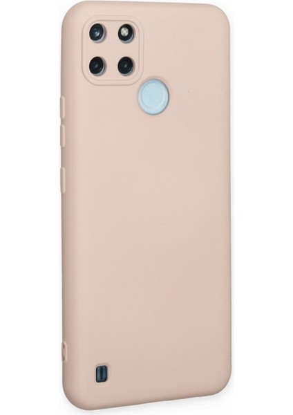 Realme C21Y Kılıf Lansman Içi Kadife Kamera Korumalı Nano Silikon modelleri