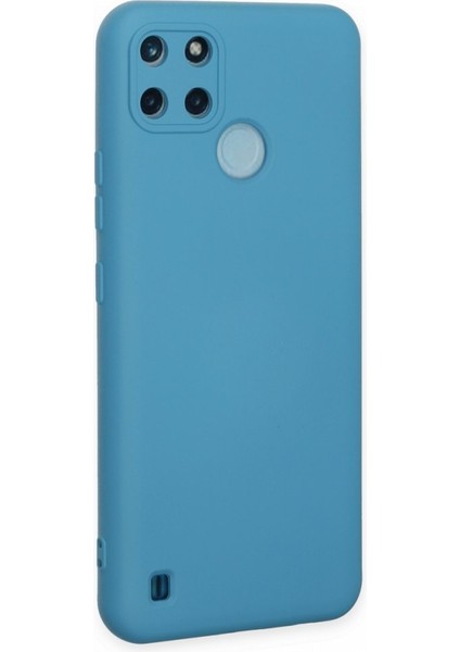 Realme C21Y Kılıf Lansman Içi Kadife Kamera Korumalı Nano Silikon modelleri