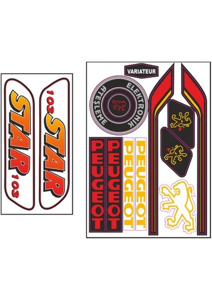 Mobylette 006 Sticker