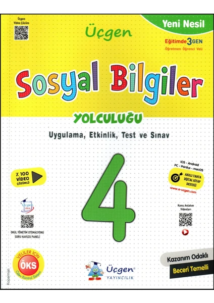 Üçgen Yayıncılık 4. Sınıf Yeni Nesil Sosyal Bilgiler Yolculuğu