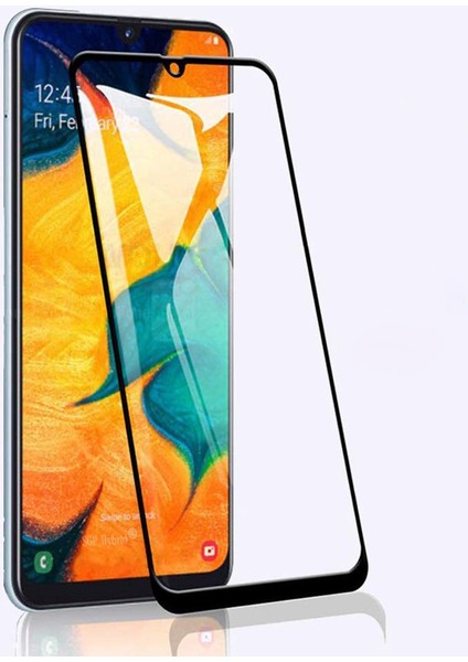 Samsung A10S Ekran Koruyucu 9d Tam Kaplayan Kavisli