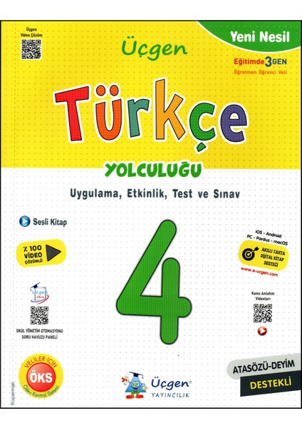 4. Sınıf Yeni Nesil Türkçe Yolculuğu