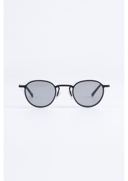 Sonic Oval Güneş Gözlüğü - Beyaz Çerçeve Füme Cam fiyatları