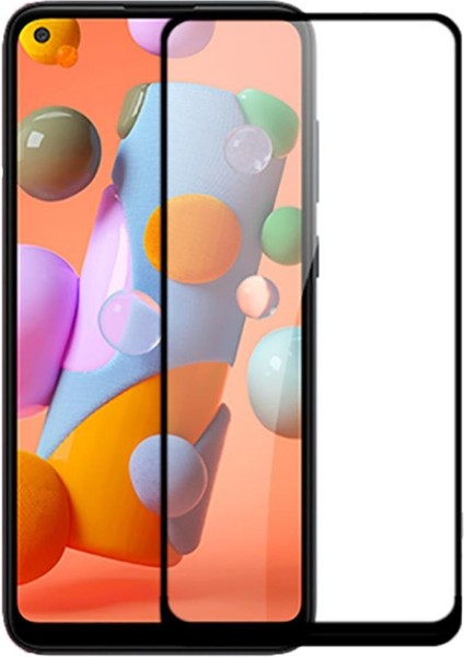 Samsung A11 Ekran Koruyucu 9d Tam Kaplayan Kavisli