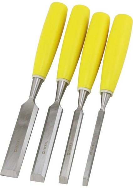 4 Adet Ahşap Keski Set Ahşap Işleme Profesyonel Diy Oyma Aracı (Yurt Dışından)