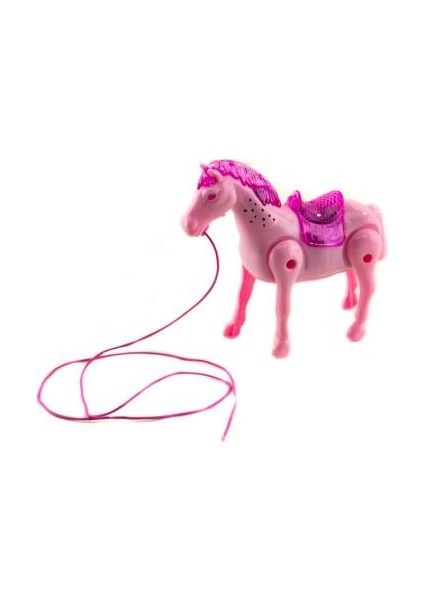 Oyuncak At Işıklı Sesli Hareketli Pembe