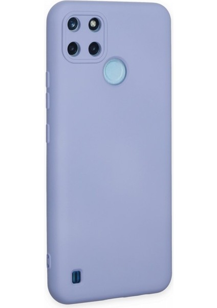 Realme C21Y Kılıf Lansman Içi Kadife Kamera Korumalı Nano Silikon modelleri