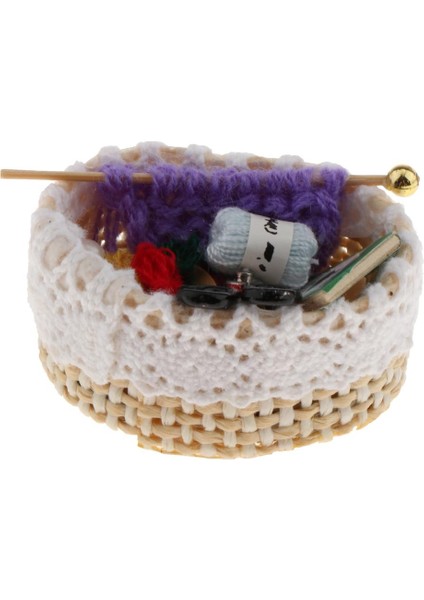 Dollhouse Örgü Malzemeleri Sepet Iplik Kiti 2 Pcs (Yurt Dışından) fiyatları