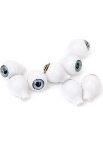 7x4 Çift Yuvarlak Akrilik Bebek Gözleri Diy Gözbebekleri 10MM A 7 Adet (Yurt Dışından) indirimleri