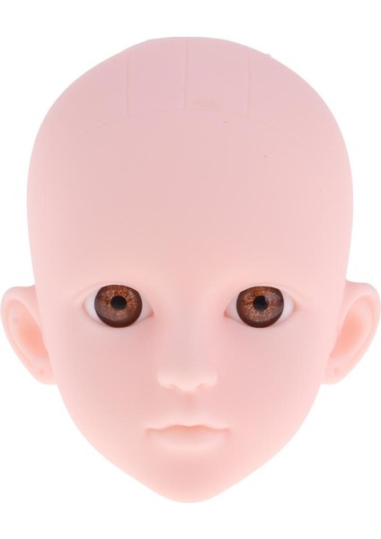 1/4 Kadın Bjd Bebek Kafası Şekillendirilmiş Kalıp Kahverengi Gözler Top Eklemli Bebek Vücut Parçaları (Yurt Dışından) fiyatları