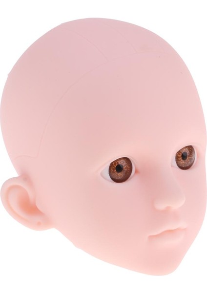 1/4 Kadın Bjd Bebek Kafası Şekillendirilmiş Kalıp Kahverengi Gözler Top Eklemli Bebek Vücut Parçaları (Yurt Dışından) modelleri