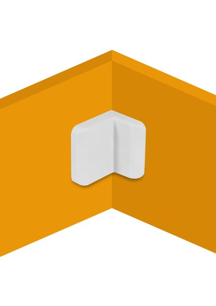 (5 Adet) Mobilya Dolap Askı Elemanı Montaj Bağlantı Sabitleme Demiri Beyaz indirimleri