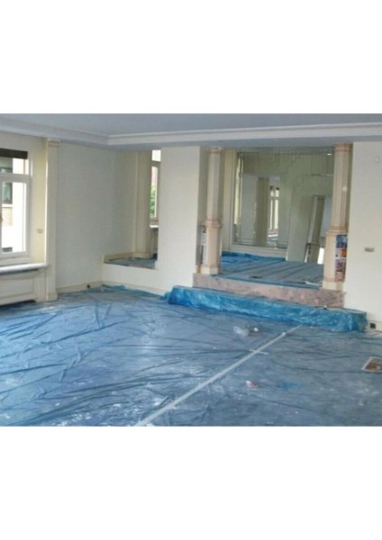Branda Örtü Boyacı Naylonu Eşya Zemin Koruma 50 M² (4X12.5 Metre)