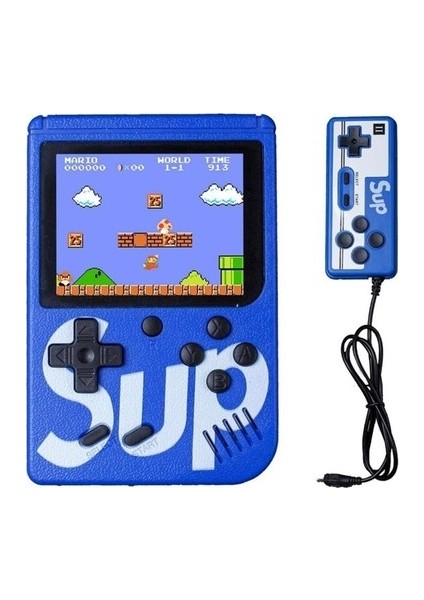 Gameboxtaşınabilir Video Oyun Konsolu 3" 400 Oyunlu Mini Atari Gameboy 2 Oyunculu