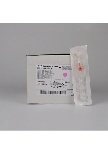 Branül (Intraket) Pembe (20g) 50 Adet Fsm Medikal