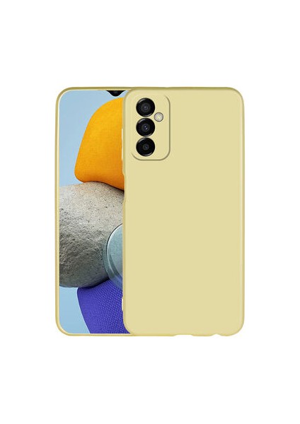 Samsung Galaxy M13 ile Uyumlu Kılıf Soft Yüzey Yumuşak Silikon Telefon Kılıfı Kapak