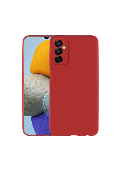 Samsung Galaxy M13 ile Uyumlu Kılıf Soft Yüzey Yumuşak Silikon Telefon Kılıfı Kapak
