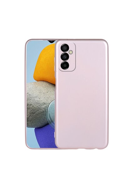 Samsung Galaxy M13 ile Uyumlu Kılıf Soft Yüzey Yumuşak Silikon Telefon Kılıfı Kapak