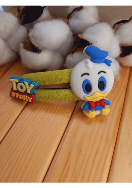 Xxl Disney Karakterli Kadife Çıtçıt Toka Sarı