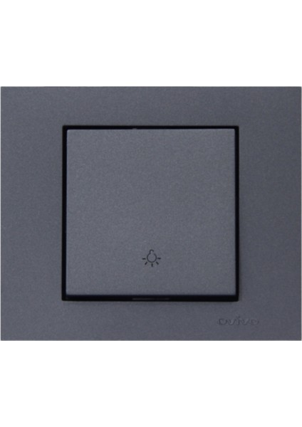Grano Metallıc Slim Light Anahtarı Füme