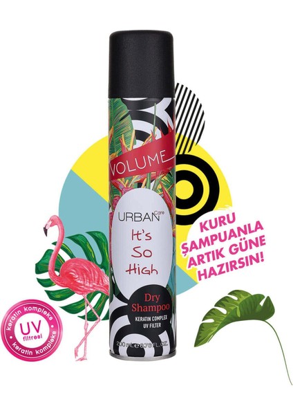 Urban Care Kuru Şampuan Hacimli Görünüm ve Dolgunluk Etkisi 200 ml