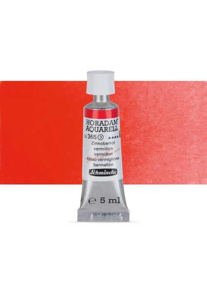 Horadam Aquarell Tüp Sulu Boya 5 ml Vermilion