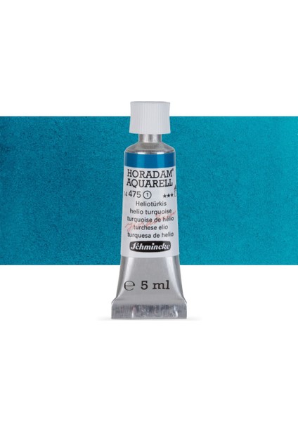 Horadam Aquarell Tüp Sulu Boya  5 ml  Helio Turquoise