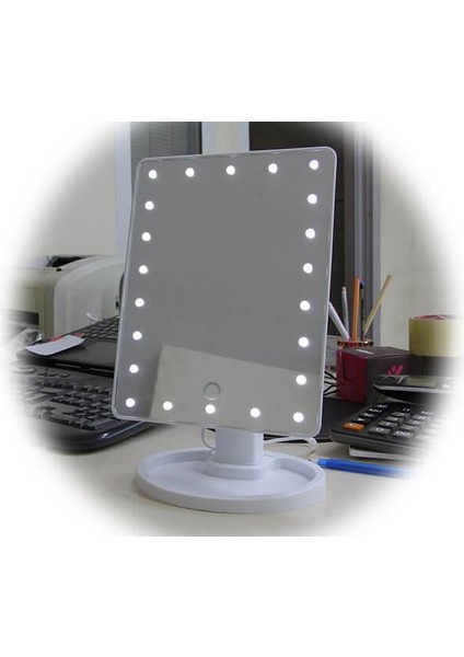 Çerçeve Ayna Dikdörtgen Ledli Makyaj Aynası Dekoratif Hediyelik fırsatları