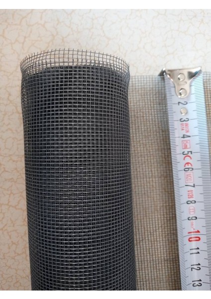 140X700 cm Gri Fiber Sineklik + 100 Adet Kalın Tip Raptiye