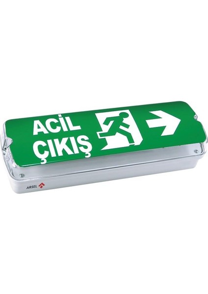Betalite AEB-3211-L Acil Çıkış Yönlendirme Armatürü Sürekli ve Kesintide 60 Dak. Yanan 700 Lümen