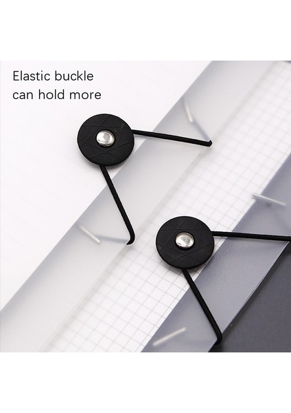 B5 Metal Klipsli Çıkarılabilir Defter - Beyaz (Yurt Dışından)