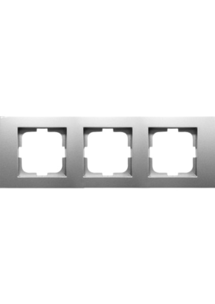 Grano Metallıc Üçlü Çerçeve Silver
