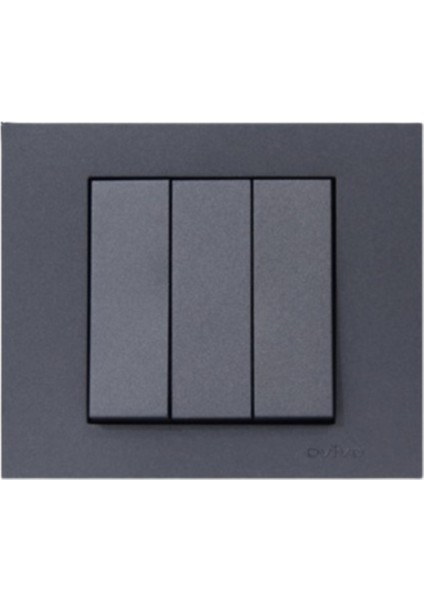 Grano Mettalıc Üçlü Anahtar Füme