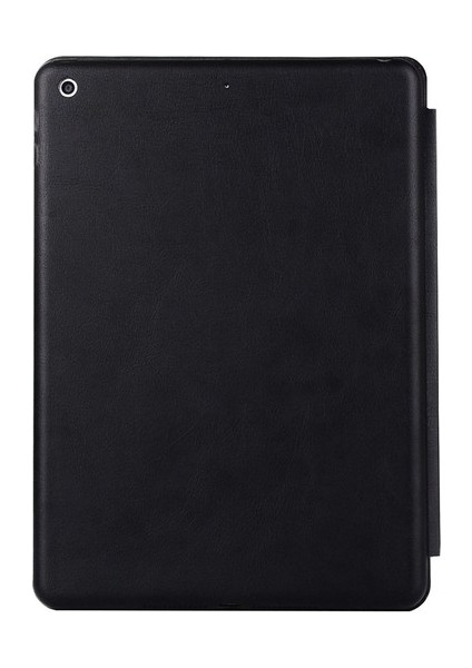 Apple iPad 9. Nesil 10.2 Inç (2021) Prime Smart Orj. Deri Case Tablet Kılıfı (A2602-A2603-A2604-A2605) Siyah