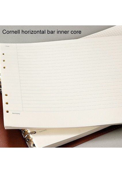 Cornl Yatay Tel B5 Defter - Siyah (Yurt Dışından)