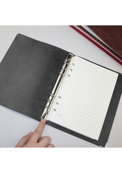 Cornl Yatay Tel A5 Defter - Siyah (Yurt Dışından)