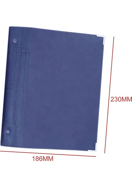 Cornl Yatay Tel A5 Defter - Mavi (Yurt Dışından)