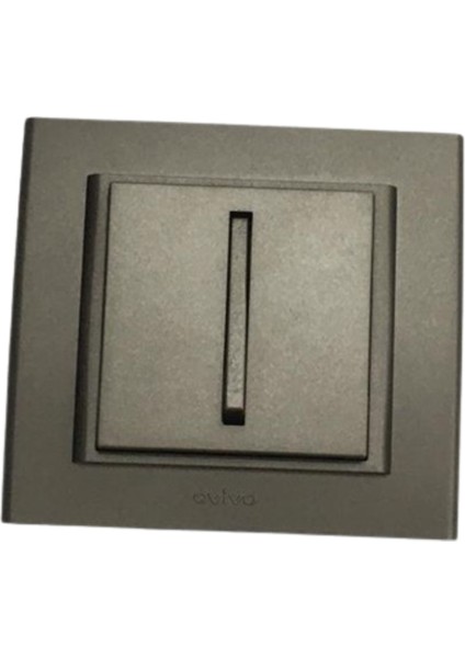 Mina Metallıc Slim Anahtarı Antrasit