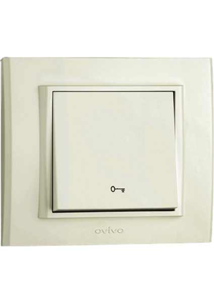 Mina Kapı Otomatiği Anahtarı Krem