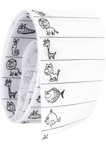 Prettyia 100PCS Cartoon Dıy Giyim Adı Etiket Etiketleri Çocuklar Için Dikiş Yamaları (Yurt Dışından)
