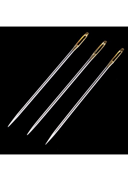 3pcs Dikiş Iğneleri Büyük Göz Eli Künt Iğne Nakış Darbesi Goblen (Yurt Dışından)