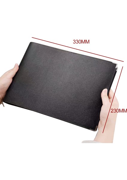 Cornl Damalı A4 Defter - Siyah (Yurt Dışından)